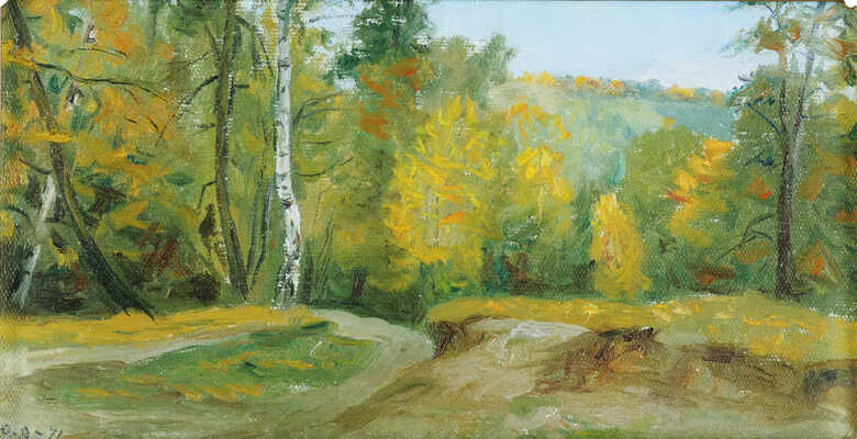 Неизвестный художник. Ленинские горы 